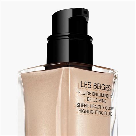 chanel highlighter 2020|Chanel les beiges highlighting fluid.